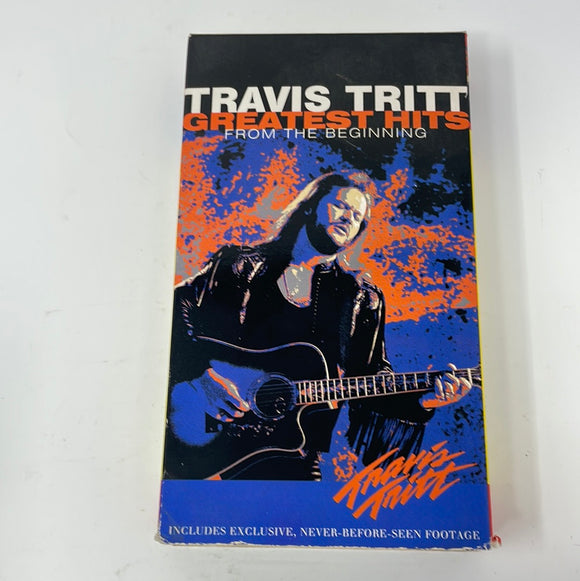 VHS Travis Tritt Greatest Hits From The Beginning