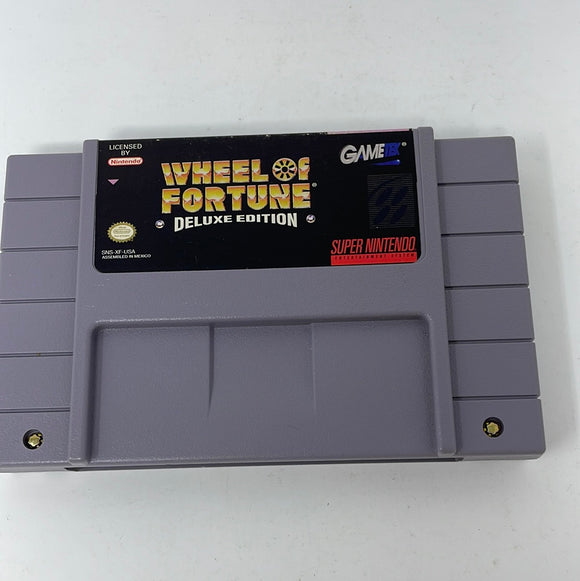 SNES Wheel of Fortune Deluxe Edition