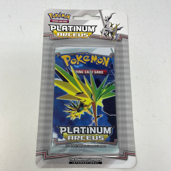 2009 Pokemon Platinum Arceus Booster Pack Sealed Zapdos Blister Artwor shophobbymall 2009 Pokemon Platinum Arceus Booster Pack Sealed Zapdos Blister Artwor shophobbymall
