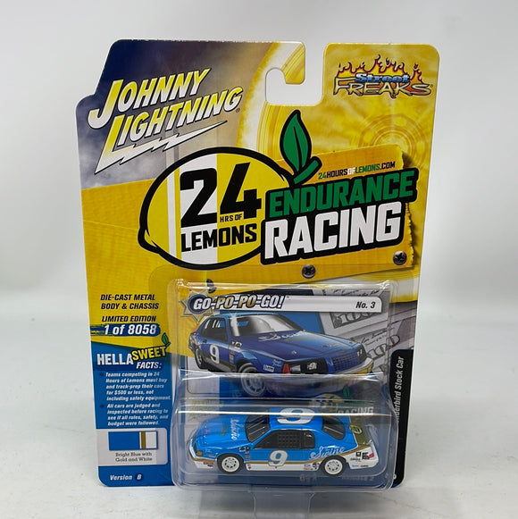 Johnny Lightning Street Freaks 2022 1:64 24 HRs Of Lemons 1986 Ford Thunderbird Stock Car Ver B