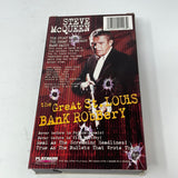 VHS Steve McQueen The Great St. Louis Bank Robbery