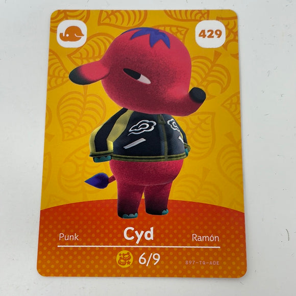 Animal Crossing Amiibo Cards Cyd 429