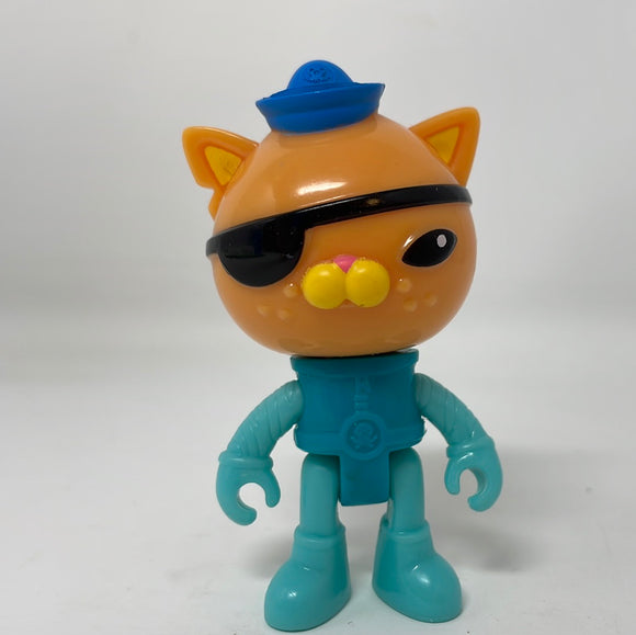 Disney Jr. Meomi The Octonauts Cat Kwazii Toy Figure Mattel 3