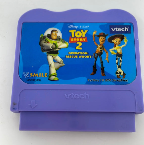V.smile vtech Disney The Story 2 Operation Rescue Woody 2005 Cartridge Game