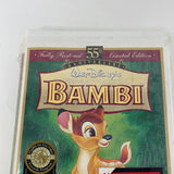 VHS Disney Bambi 55th Anniversary Limited Edition Sealed