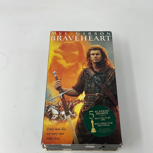 VHS Braveheart 2 Tapes