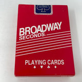 Broadway Seconds Playing Cards New