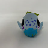 Littlest Pet Shop Authentic # 1675 Blue Whale Purple Polka Dots Green Tail Rare