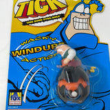 1995--THE TICK "Time Bomb Dyna-Mole" (Wacky Wind-Up Toy) by Bandai [NIP]