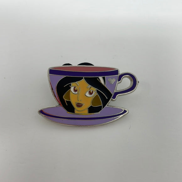 Disney Princess JASMINE Aladdin Tea Cup Hidden Mickey Pin 2009