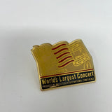 Vintage McDonald‘s World’s Largest Concert Pin