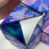 Shashibo Shape Shifting Cube fidget toy Mystic Ocean