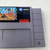 SNES Super Bases Loaded 3 License to Steal