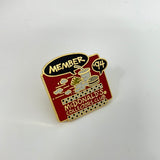 McDonald’s Collectors Club Member ‘94 Enamel Pin