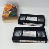 VHS Braveheart 2 Tapes