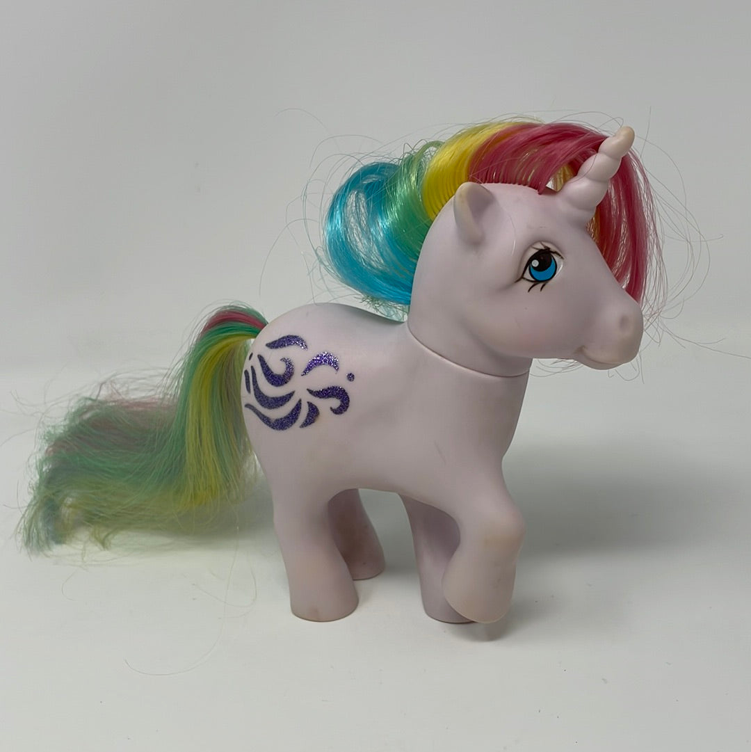 Vintage 1983 Hasbro My Little Pony G1 WINDY RAINBOW Unicorn Plastic To shophobbymall