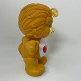 Vintage Care Bears Brave Lion Heart Posable Figure 1985 Retro Collectable 3.5”