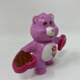 Vintage Care Bears PVC Share Bear Figure - Rare HTF ~ Kenner