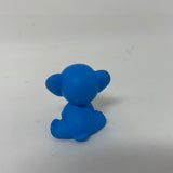 Twozies miniature baby elephant trunk smile blue toy figure