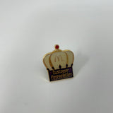 McDonalds Customer Appreciation Purple Crown Enamel Pin