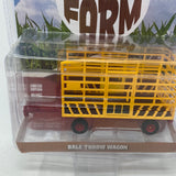 Greenlight Collectibles Down On The Farm Series 7 Bale Throw Wagon