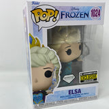 Funko Pop! Disney Frozen Diamond Collection Entertainment Earth Exclusive Elsa 1024