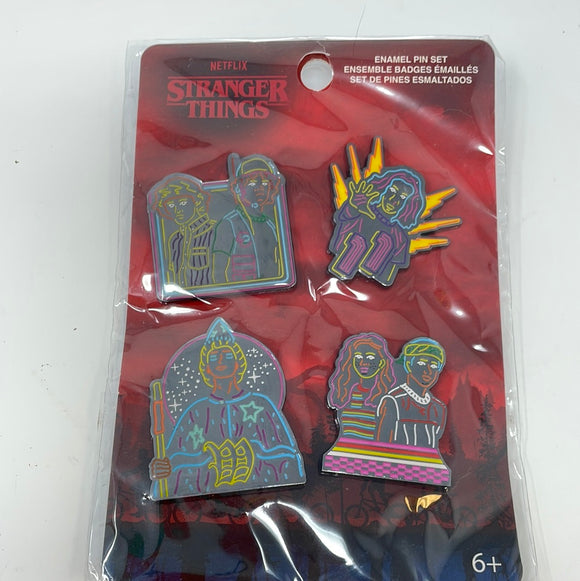 Stranger Things Pin Set Enamel Pins – Tagged
