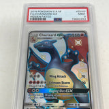 2019 Pokémon Sun & Moon Full Art Charizard GX Hidden Fates SV49 PSA 9 Mint