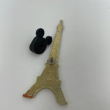 Disney Disneyland Paris France Gold Eiffel Tower Pin