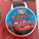 Cars 2 Movie Disney Pixar Race Racing Birthday Party Favor Toy Award Medal