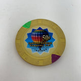 $.50 cent Indian Gaming Co, L.P. Lawrenceburg, Indiana Casino Poker Chip