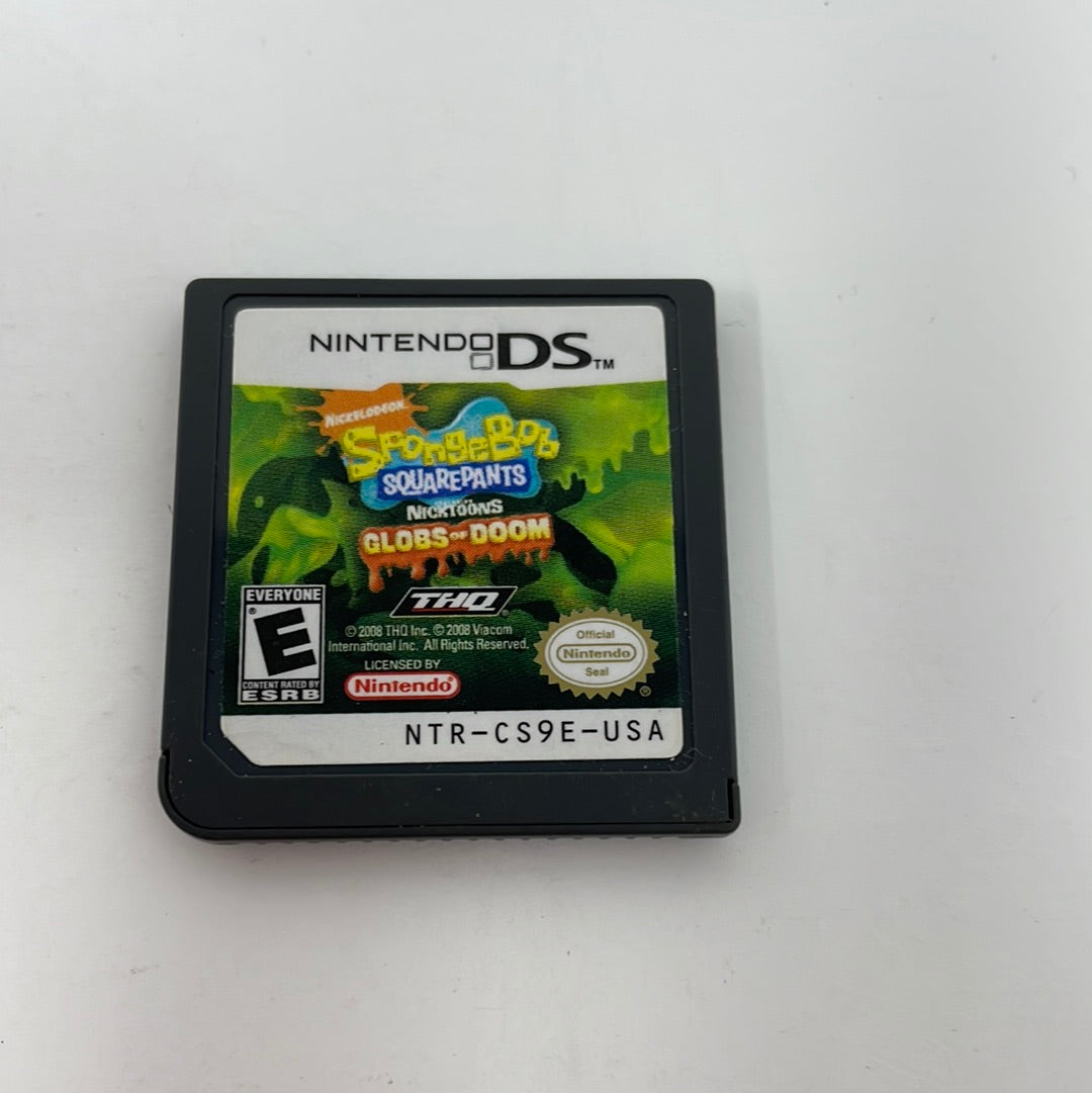 Nicktoons Globs Doom Ds DS SpongeBob SquarePants Featuring
