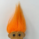 HALLOWEEN SKELETON - 5" Russ Troll Doll -Rare Orange Hair