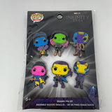 Funko Pop! Pins Marvel The Infinity Saga Women Neon 6Pc Pin Set