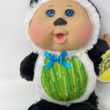 Cabbage Patch Kids Baby Doll in Panda Bear Plush Costume 10" Tall 2014 with TAGS