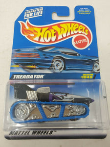1999 Hot Wheels Treadator #1049-Black Paint-Avalanche Resort Search and Rescue