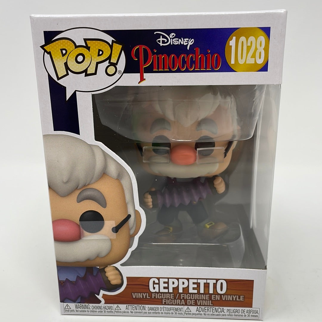 Funko Pop Disney Pinocchio Geppetto With Accrdion 1028 – shophobbymall