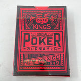 Aces Over Kings World Championship Poker Playing Tournament Cards - Red Sealed