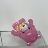 Care Bears Hopeful Heart Bear figure Moveable Arms JP 3" pink TCFC