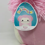 Squishmallows 8” Brina Pink Big foot 8 inch NWT 2021 Rare Plush Kellytoy Bigfoot