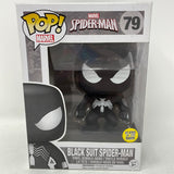 Funko Pop! Marvel Spider-Man Black Suit Spider-Man Glow In The Dark 79