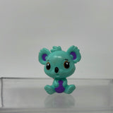 HATCHIMALS COLLEGGTIBLES MINI FIGURE  KOALA SEAFOAM  WITH SILVER WINGS DESERT