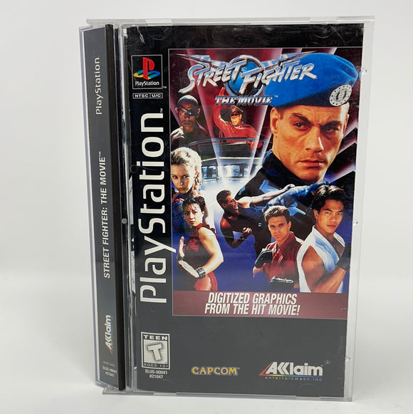 PS1 Street Fighter The Movie
