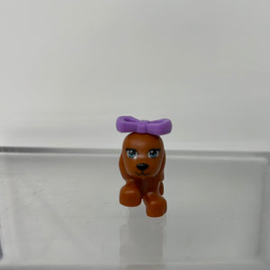 Lego Friend Minifigure Pet Dark Orange DOG Cute Rare Scarlet Hard To Find