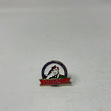 Salute To Our Veterans Armed Forces Gold Tone Red Blue Pin