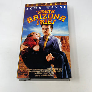 VHS Best Of The West John Wayne ‘Neath Arizona Skies