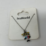 Seaworld Orca Charm Necklace