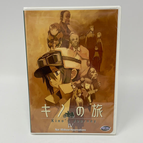DVD Kino's Journey Vol. 4: Not Without Reservations (Sealed)