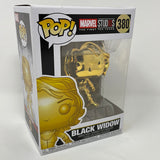 Funko Pop! Marvel Studios The First Then Years Gold Black Widow 380