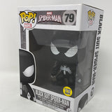 Funko Pop! Marvel Spider-Man Black Suit Spider-Man Glow In The Dark 79